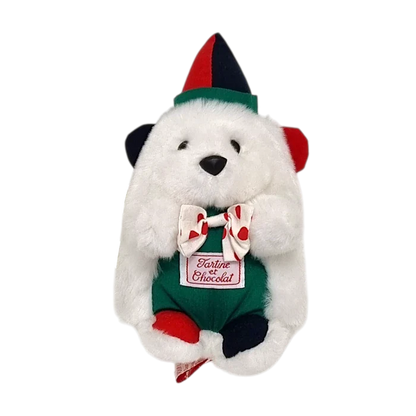 Peluche bébé mixte blanc Léon le hérisson, taille unique, marque Tartine et Chocolat - seconde main haut de gamme