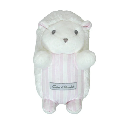 Peluche bébé fille blanc/rose Léon le hérisson, taille unique, marque Tartine et Chocolat - seconde main haut de gamme