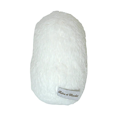 Peluche bébé fille Tartine et Chocolat taille unique, blanc/rose, en fausse fourrure blanche