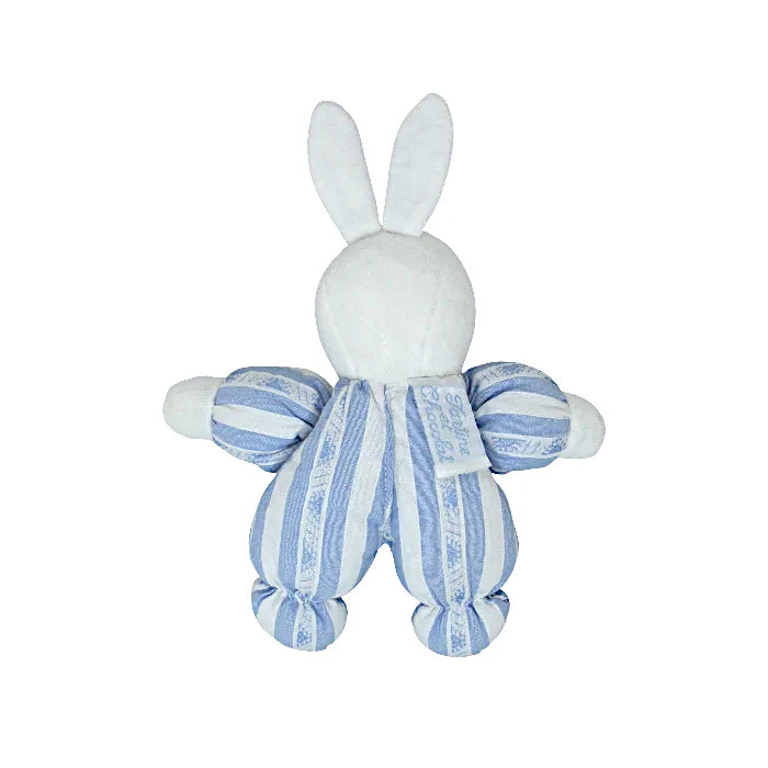 Peluche bébé garçon Tartine et Chocolat taille unique, bleu, avec des oreilles faciles à attraper