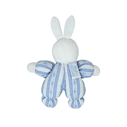Peluche bébé garçon Tartine et Chocolat taille unique, bleu, avec des oreilles faciles à attraper