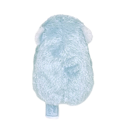 Peluche bébé bleu Léon le hérisson Tartine et Chocolat, vue de dos, garçon TU