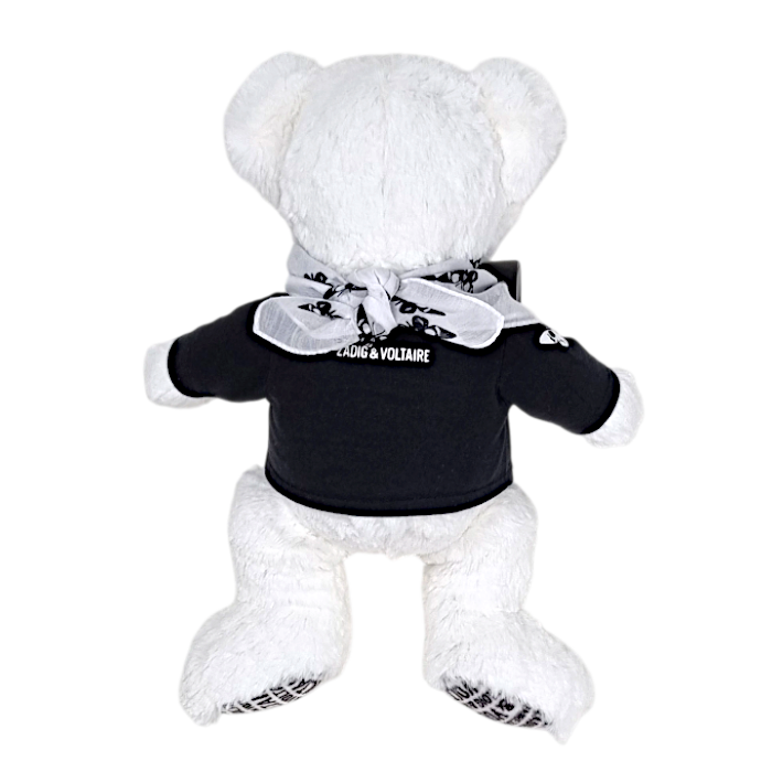 Peluche bébé mixte Zadig et Voltaire taille unique, signature imprimée au dos