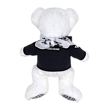 Peluche bébé mixte Zadig et Voltaire taille unique, signature imprimée au dos