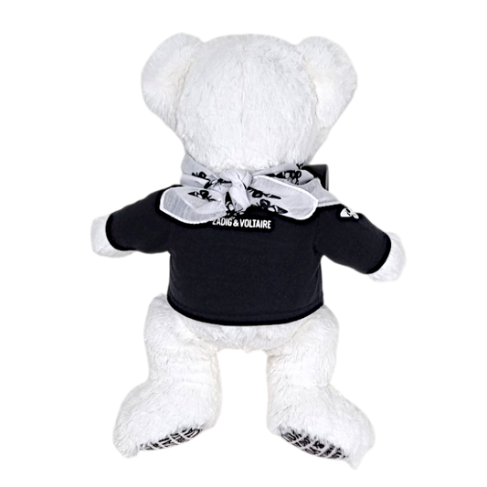 Peluche bébé mixte Zadig et Voltaire taille unique, signature imprimée au dos