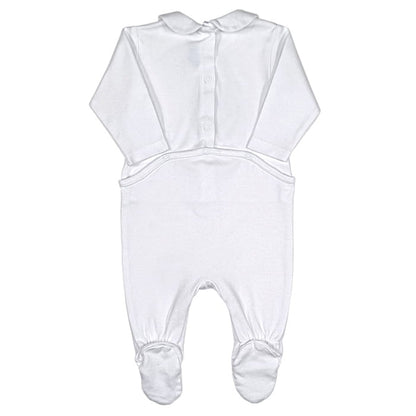 Pyjama blanc Baby Dior bébé fille 1 mois