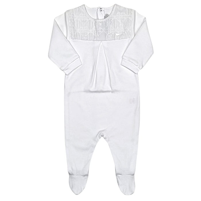 Pyjama Baby Dior 3 mois blanc - Vêtement luxe seconde main pour bébé