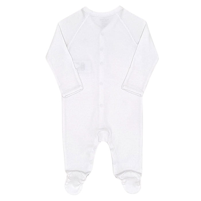 Pyjama blanc uni coton Ralph Lauren seconde main B b Mixte 3