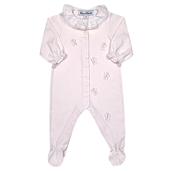 Pyjama bébé Tartine et Chocolat rose - Vêtement fille 3 mois d'occasion
