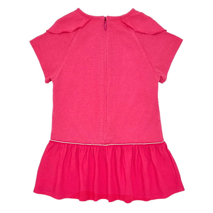 Robe rose corail Chloe seconde main Bebe Fille 12 mois Chou de Chic