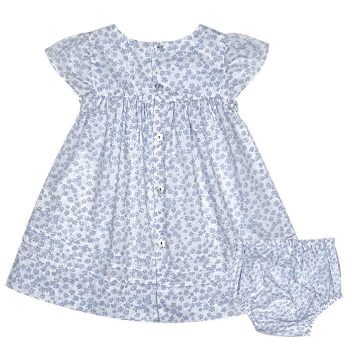 Robe bleu Jacadi bébé fille 3 mois