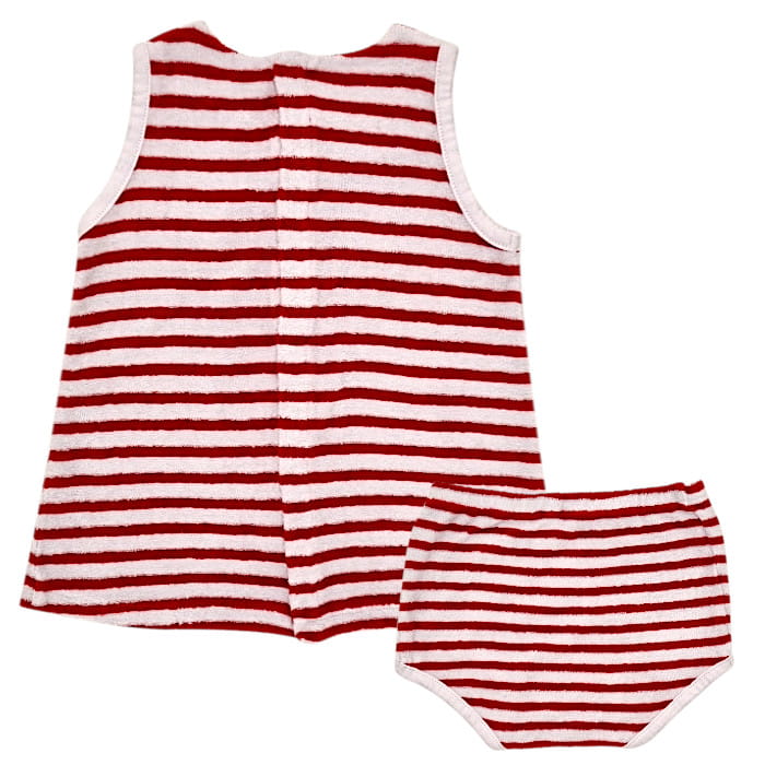 Robe rouge Jacadi bébé fille 6 mois