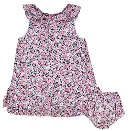 Robe rose Lili Gaufrette bébé fille 18 mois