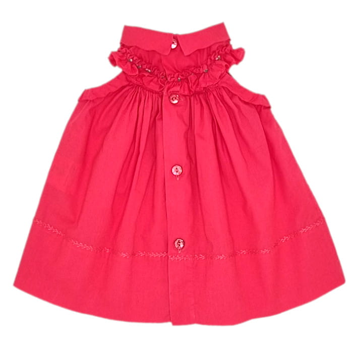 Robe rose corail Tartine et Chocolat seconde main B b Fille 3