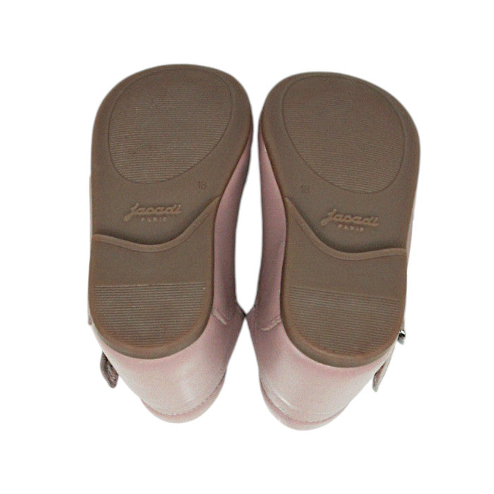 Salomés bébé fille Jacadi 6 mois, rose, en cuir