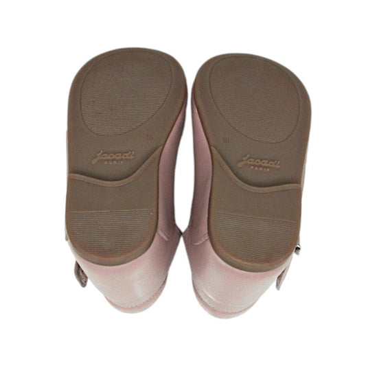 Salomés bébé fille Jacadi 6 mois, rose, en cuir