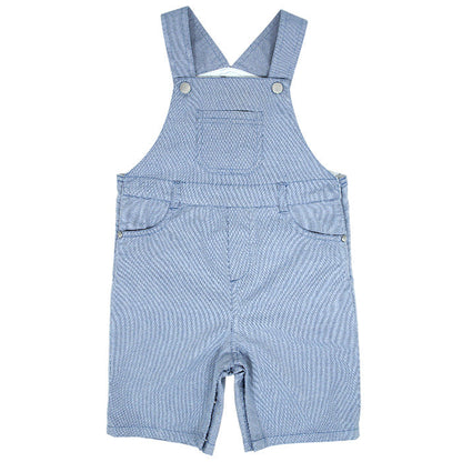 Salopette bébé garçon bleu en coton, taille 36 mois, marque Jacadi - seconde main haut de gamme