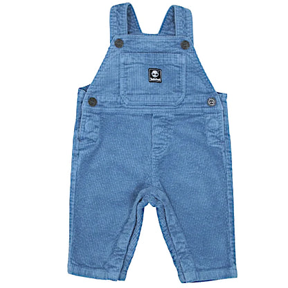 Salopette bébé garçon bleu en velours côtelé, taille 3 mois, marque Timberland - seconde main premium