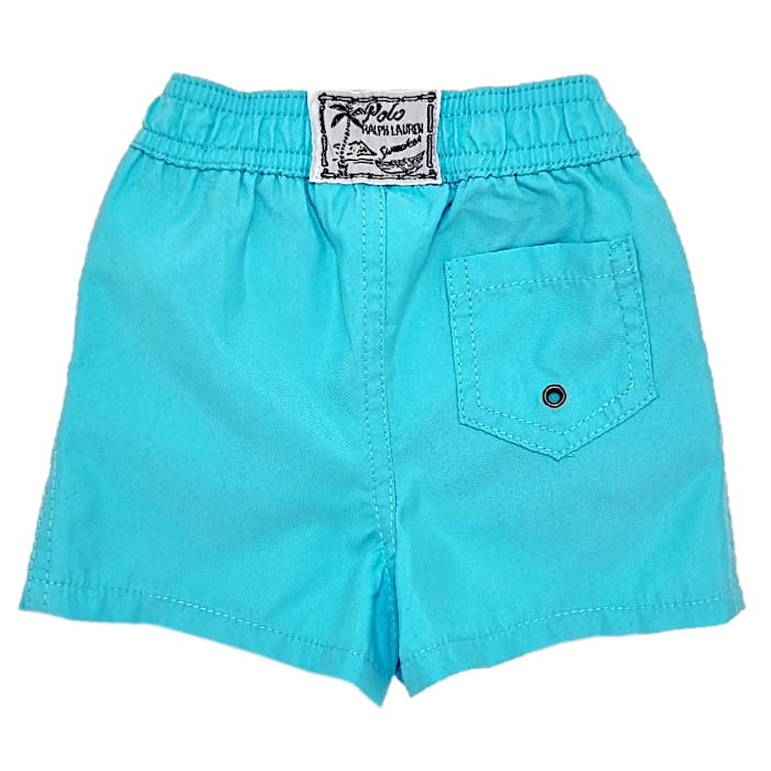 Short de bain turquoise Ralph Lauren bébé garçon 6 mois