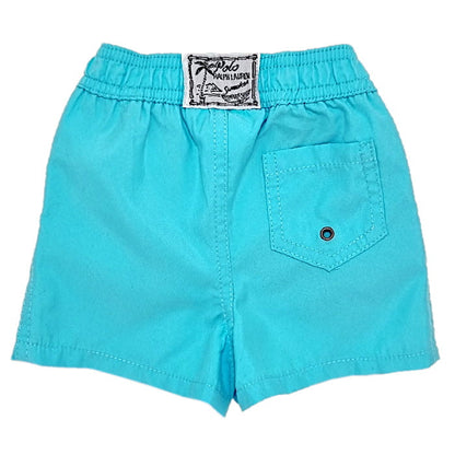 Short de bain turquoise Ralph Lauren bébé garçon 6 mois