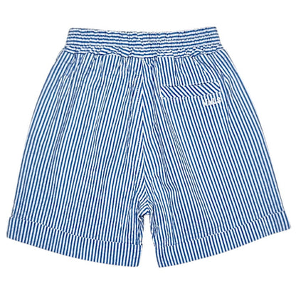 Short bleu Monnalisé bébé garçon 12 mois