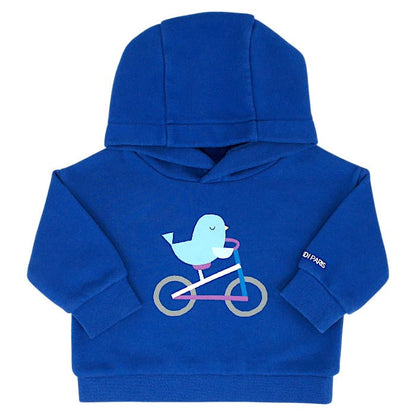 Sweat bébé garçon Jacadi, bleu en molleton, taille 6 mois, seconde main haut de gamme, vue de face