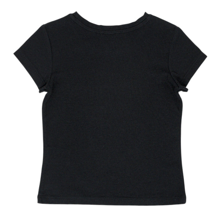 T-shirt bébé mixte Karl Lagerfeld 36 mois, vue de dos, noir à manches courtes