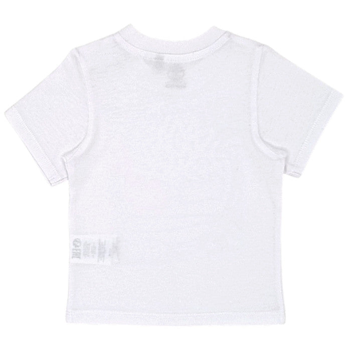 T-shirt bébé blanc manches courtes Timberland, vue de dos, garçon 9 mois