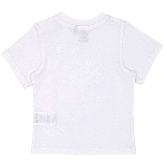 T-shirt bébé blanc manches courtes Timberland, vue de dos, garçon 9 mois