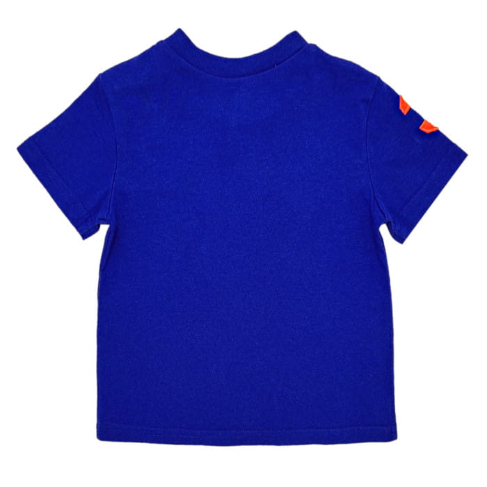 T-shirt bleu, Ralph Lauren, pour bébé garçon, 6 mois, vue de dos, vêtement de seconde main