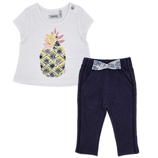 Ensemble bébé fille 3 mois d'occasion marque mode IKKS motif ananas