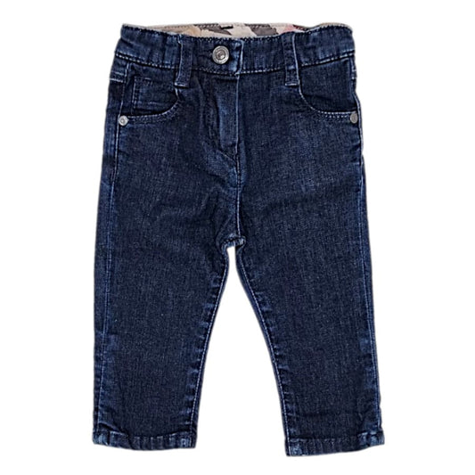 Jean BURBERRY bébé garçon 6 mois d'occasion en denim bleu brut