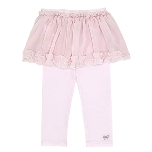 Vêtement bébé neuf avec étiquette - Legging fille 18 mois marque mode LILI GAUFRETTE rose