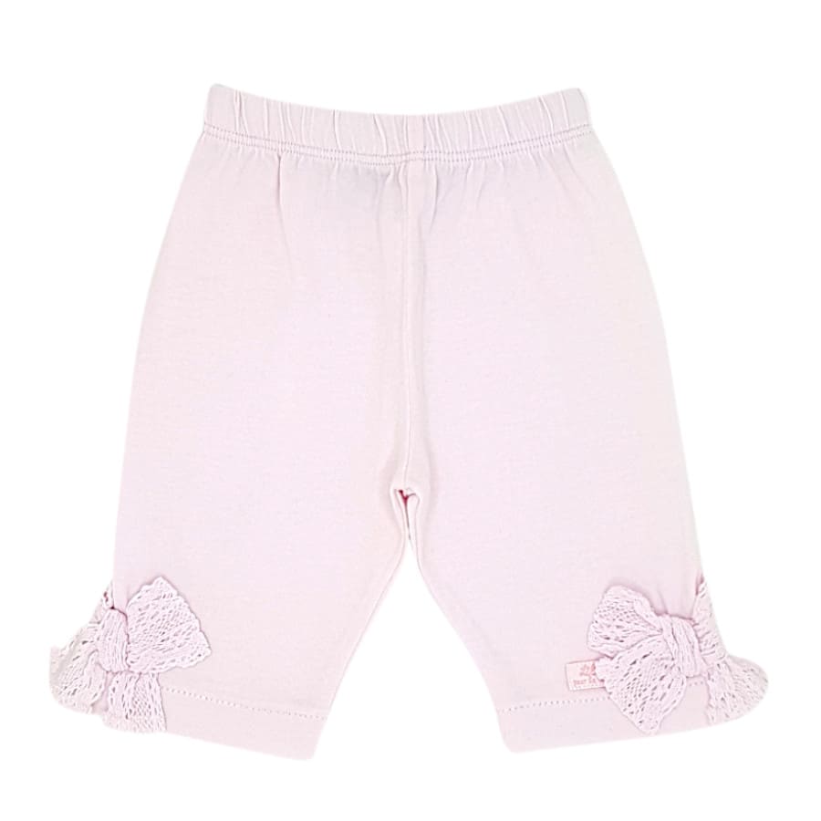 Vêtement bébé fille de marque d'occasion - Pantalon LILI GAUFRETTE 3 mois rose