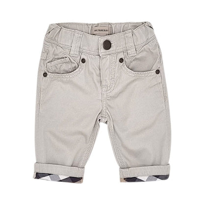 Pantalon bébé garçon Burberry occasion 6 mois beige