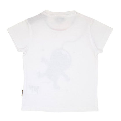 Tee-shirt PAUL SMITH JUNIOR bébé garçon 6 mois blanc manches courtes